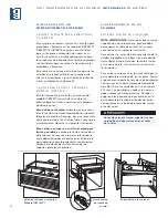 Предварительный просмотр 34 страницы Sub-Zero ICB700BCI Use & Care Information Manual