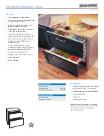 Preview for 1 page of Sub-Zero ID-36R Quick Reference Manual