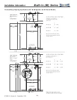 Preview for 3 page of Sub-Zero Sub-Zero BI series Installation Information