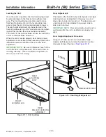 Preview for 9 page of Sub-Zero Sub-Zero BI series Installation Information