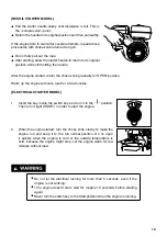 Preview for 13 page of Subaru Robin Industrial Products WORMS EXPLORER 6510 XL27 Instructions For Use Manual