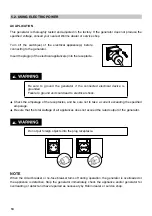 Предварительный просмотр 14 страницы Subaru Robin Industrial Products WORMS EXPLORER 6510 XL27 Instructions For Use Manual