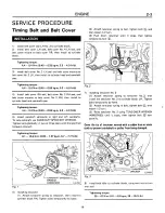 Предварительный просмотр 159 страницы Subaru 1989 3-Door Service Manual