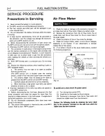 Предварительный просмотр 222 страницы Subaru 1989 Loyale Service Manual