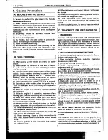 Предварительный просмотр 20 страницы Subaru 1992 Legacy Service Manual