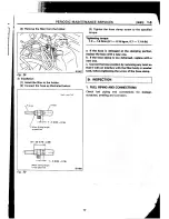 Предварительный просмотр 70 страницы Subaru 1992 Legacy Service Manual