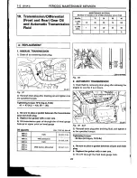 Предварительный просмотр 75 страницы Subaru 1992 Legacy Service Manual