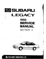 Предварительный просмотр 1317 страницы Subaru 1992 Legacy Service Manual