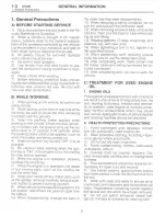 Предварительный просмотр 8 страницы Subaru 1997 Impreza Service Manual