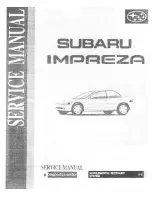 Предварительный просмотр 462 страницы Subaru 1997 Impreza Service Manual