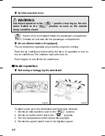 Предварительный просмотр 5 страницы Subaru 2000 Forester Owner'S Manual