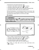 Предварительный просмотр 8 страницы Subaru 2000 Forester Owner'S Manual