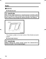 Предварительный просмотр 15 страницы Subaru 2000 Forester Owner'S Manual