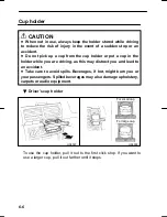 Предварительный просмотр 33 страницы Subaru 2000 Forester Owner'S Manual