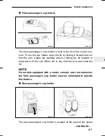 Предварительный просмотр 34 страницы Subaru 2000 Forester Owner'S Manual