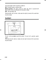 Предварительный просмотр 51 страницы Subaru 2000 Forester Owner'S Manual