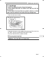 Предварительный просмотр 166 страницы Subaru 2000 Forester Owner'S Manual