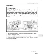 Предварительный просмотр 186 страницы Subaru 2000 Forester Owner'S Manual