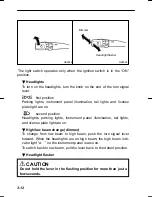 Предварительный просмотр 308 страницы Subaru 2000 Forester Owner'S Manual