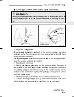 Предварительный просмотр 70 страницы Subaru 2000 Impreza Owner'S Manual