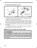 Предварительный просмотр 71 страницы Subaru 2000 Impreza Owner'S Manual