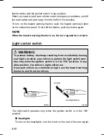 Предварительный просмотр 106 страницы Subaru 2000 Impreza Owner'S Manual