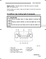 Предварительный просмотр 155 страницы Subaru 2000 Impreza Owner'S Manual