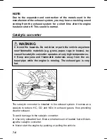 Предварительный просмотр 178 страницы Subaru 2000 Impreza Owner'S Manual