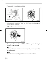 Предварительный просмотр 182 страницы Subaru 2000 Impreza Owner'S Manual