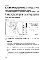 Предварительный просмотр 190 страницы Subaru 2000 Impreza Owner'S Manual