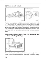 Предварительный просмотр 218 страницы Subaru 2000 Impreza Owner'S Manual