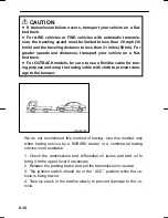 Предварительный просмотр 241 страницы Subaru 2000 Impreza Owner'S Manual