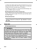 Предварительный просмотр 274 страницы Subaru 2000 Impreza Owner'S Manual