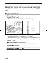 Предварительный просмотр 20 страницы Subaru 2000 Legacy Maintenance And Service