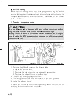 Предварительный просмотр 96 страницы Subaru 2002 Forester Owner'S Manual