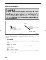 Предварительный просмотр 122 страницы Subaru 2002 Forester Owner'S Manual