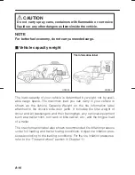 Предварительный просмотр 268 страницы Subaru 2002 Forester Owner'S Manual