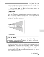 Предварительный просмотр 281 страницы Subaru 2002 Forester Owner'S Manual