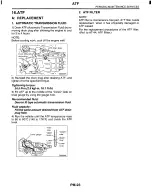 Предварительный просмотр 71 страницы Subaru 2002 Impreza Service Manual