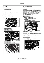 Предварительный просмотр 1687 страницы Subaru 2003 Legacy Service Manual