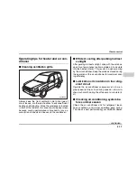 Предварительный просмотр 182 страницы Subaru 2004 Forester Owner'S Manual