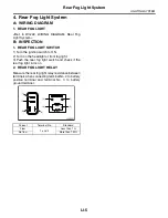 Предварительный просмотр 249 страницы Subaru 2004 Forester Service Manual