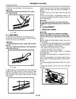 Предварительный просмотр 258 страницы Subaru 2004 Forester Service Manual