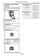 Предварительный просмотр 419 страницы Subaru 2004 Forester Service Manual