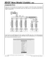 Предварительный просмотр 11 страницы Subaru 2007 B9 Tribeca Technicians Reference Booklet