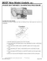 Предварительный просмотр 80 страницы Subaru 2007 B9 Tribeca Technicians Reference Booklet