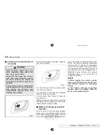 Предварительный просмотр 95 страницы Subaru 2008 OUTBACK Owner'S Manual