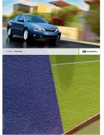 Предварительный просмотр 1 страницы Subaru 2009 Impreza 2.5i Brochure & Specs