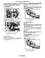 Предварительный просмотр 152 страницы Subaru 2009 IMPREZA Service Manual