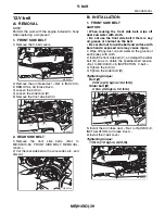 Предварительный просмотр 257 страницы Subaru 2009 IMPREZA Service Manual